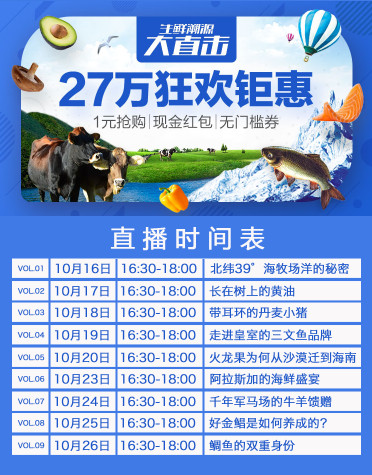 生鲜活动